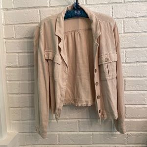 Beige Linen Jacket
